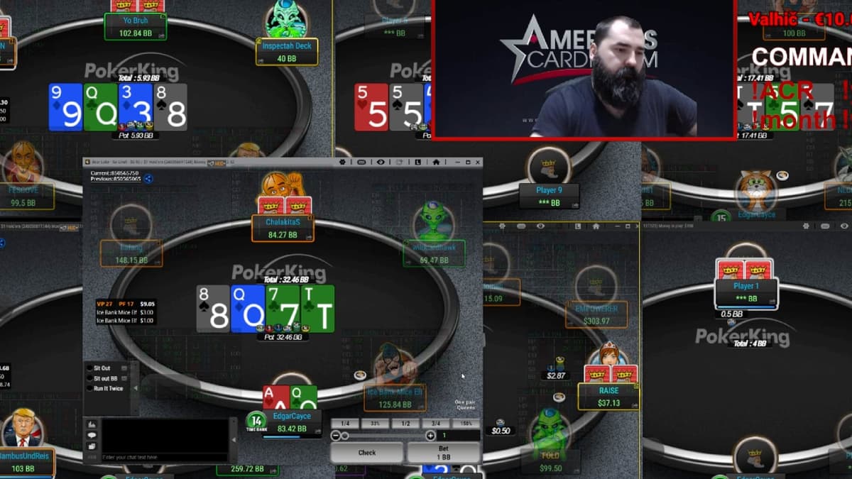 Poker on Twitch