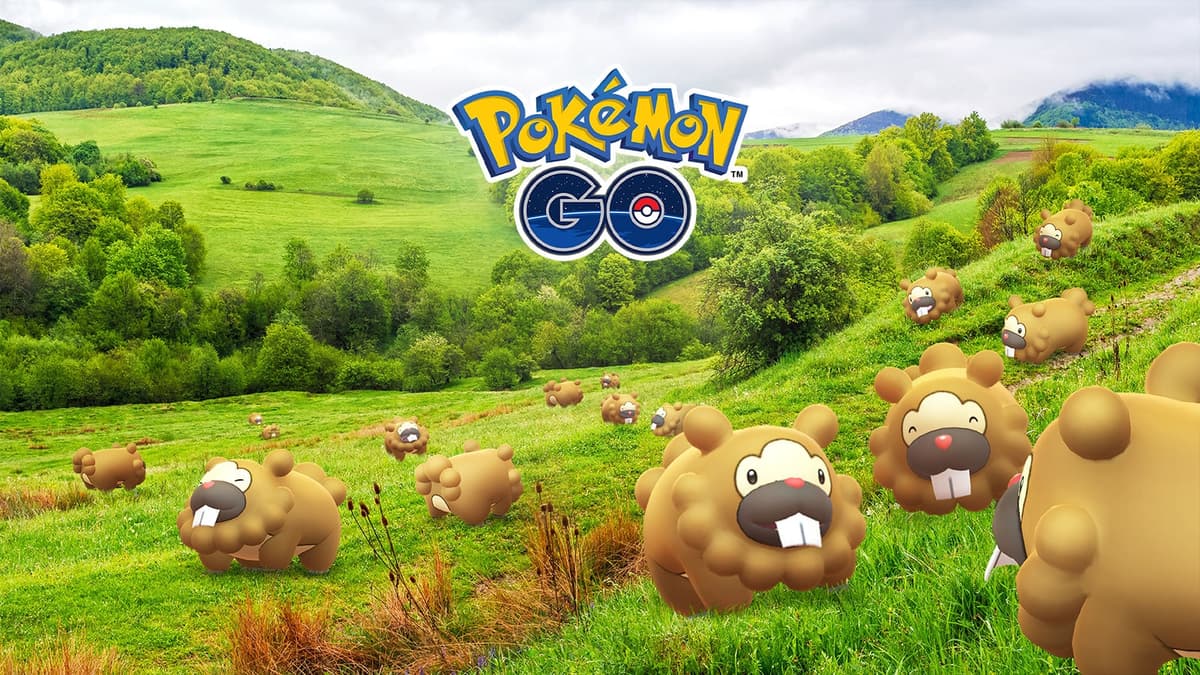 Pokemon Go Group of Bidoof