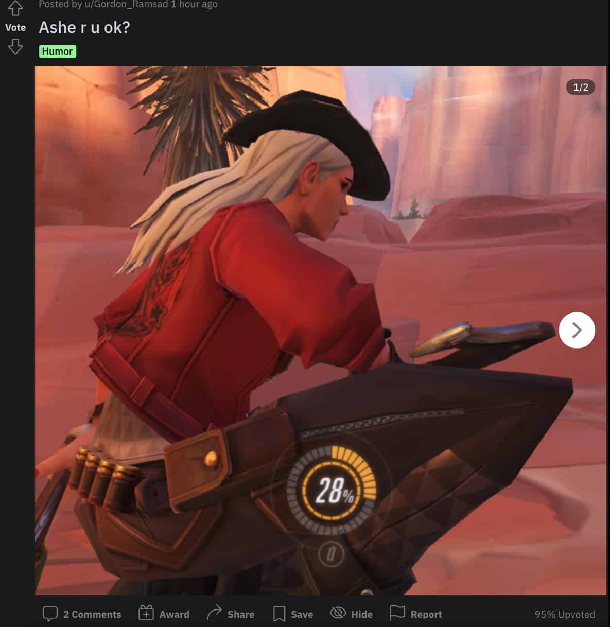 Overwatch new Ashe skin