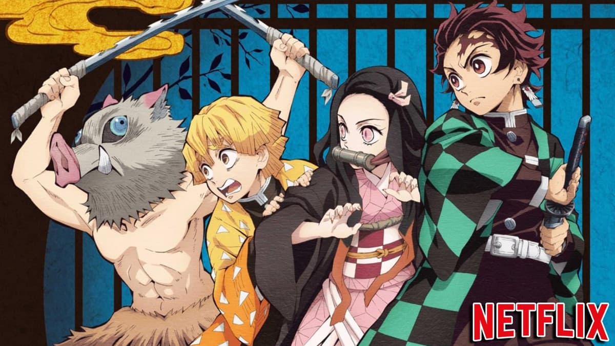 Demon Slayer Netflix promotional