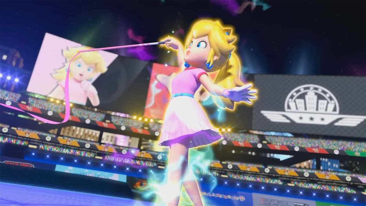 Mario Golf Super Rush Princess Peach