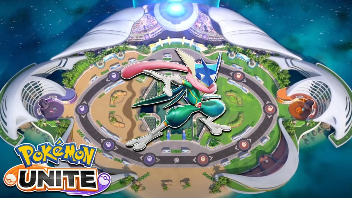 Greninja Pokemon Unite Map