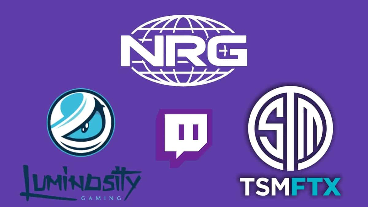 popular esports teams on Twitch