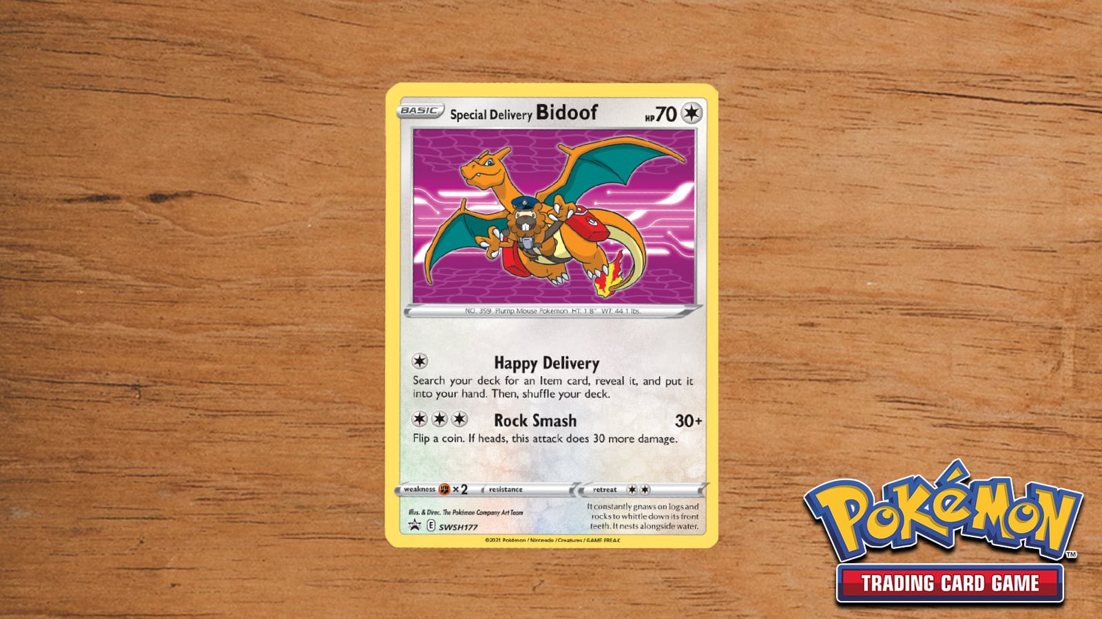 Special Delivery Bidoof Charizard Pokemon TCG card: Release date, value,  more - Dexerto