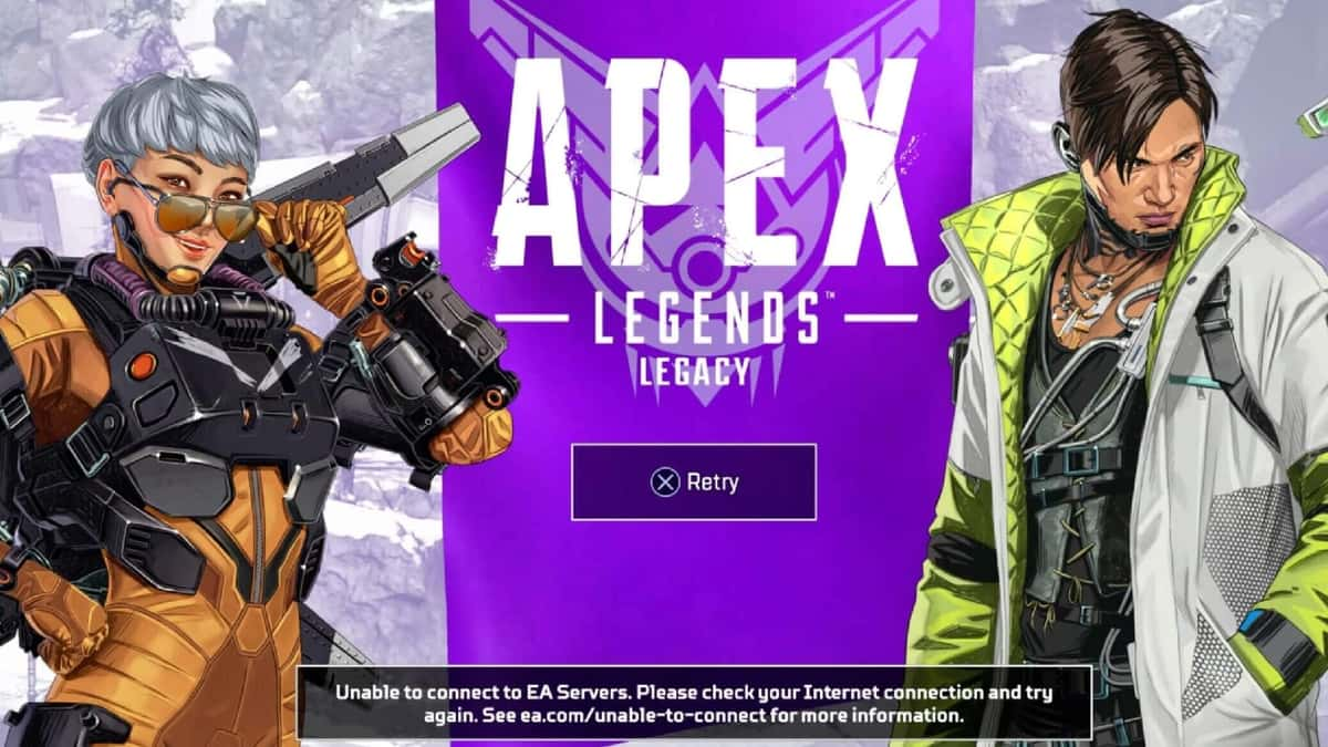 Apex servers down status