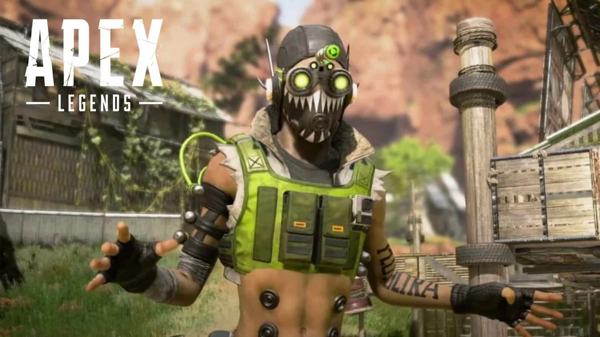 Octane using his stim ability in Apex Legends