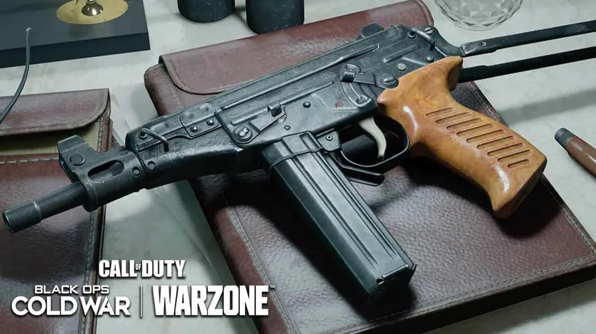 Cold War Warzone ots 9 smg