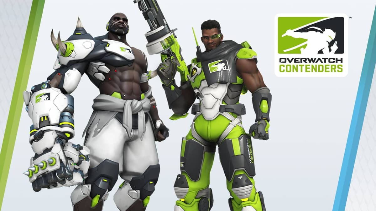 Doomfist and Baptiste contenders skins