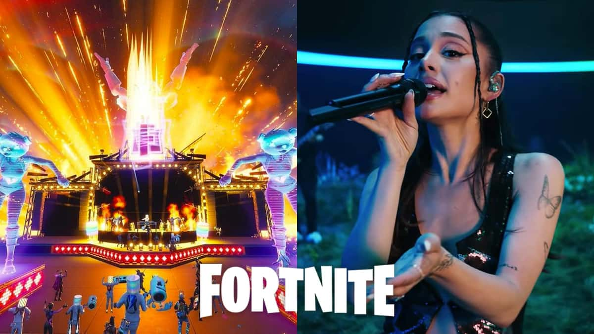 Ariana Grande Fortnite concert