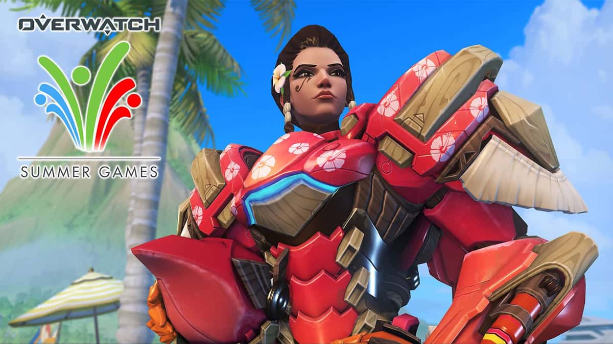 Overwatch Summer Games Pharah