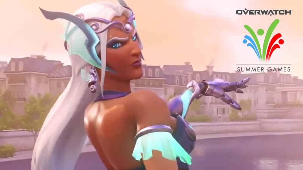 Overwatch Summer Games Symmetra mermaid skin