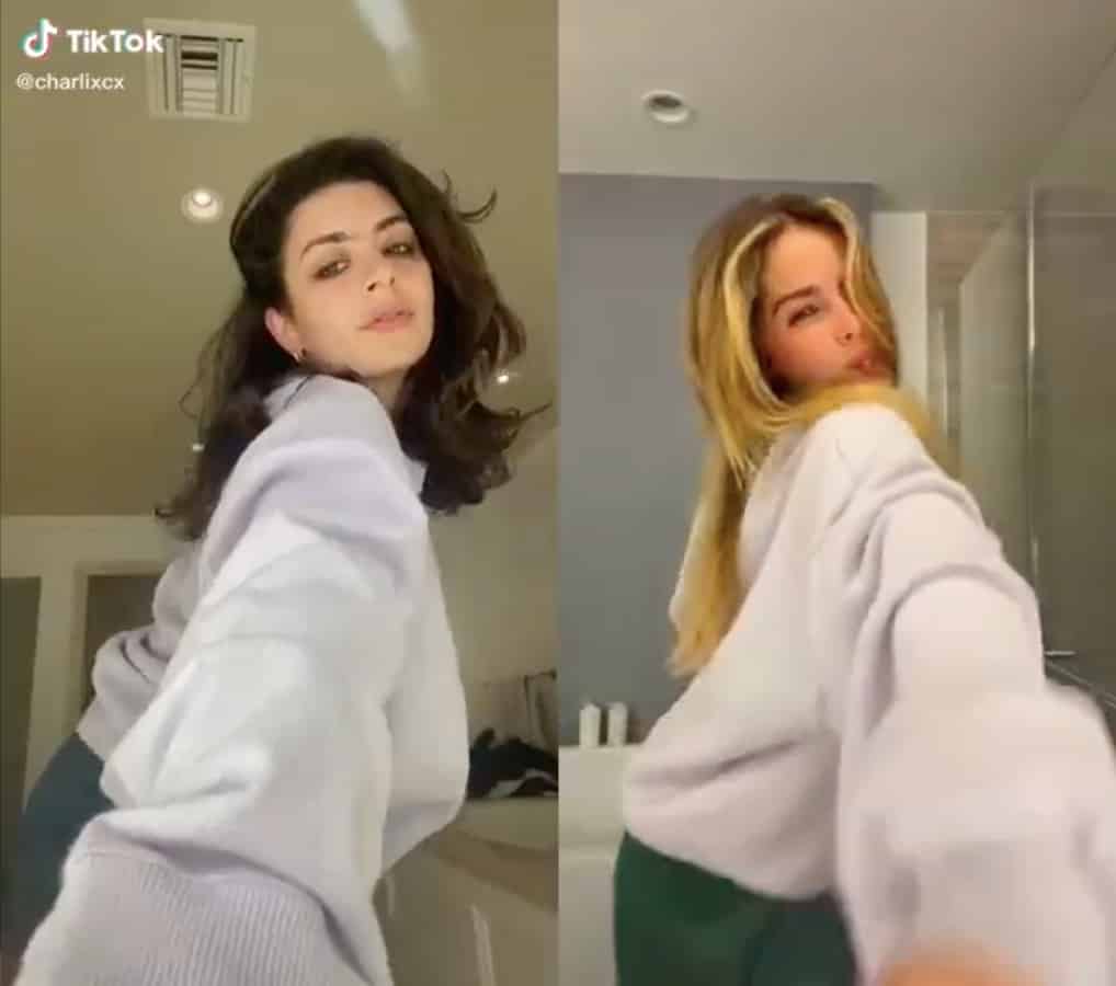 Addison Rae and Charli XCX