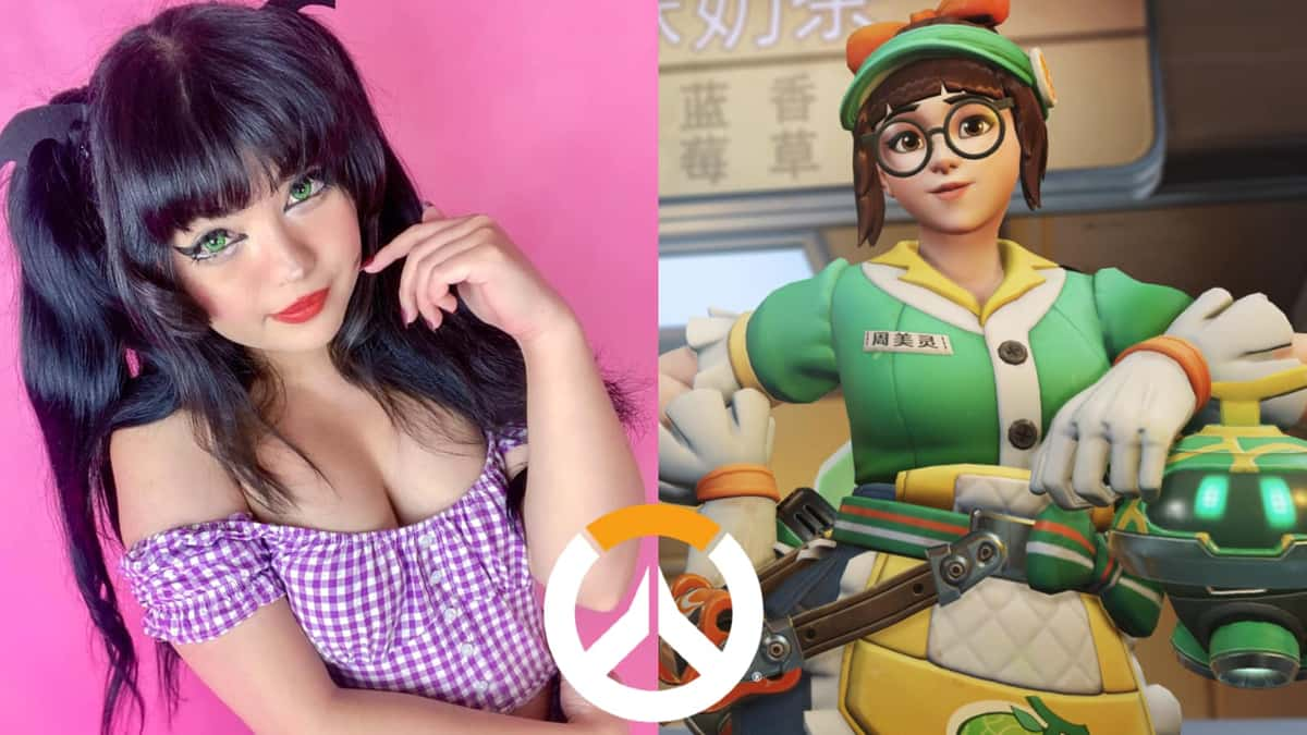 Overwatch Honeydew Mei cosplay