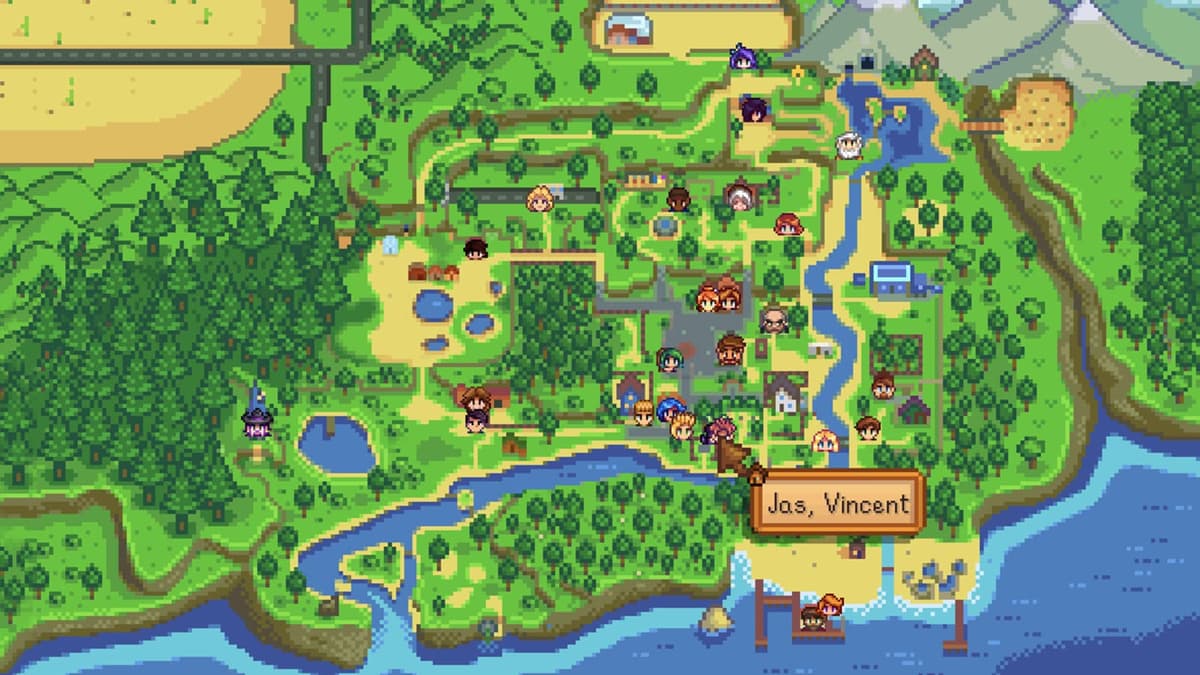 stardew valley npc map locations mod