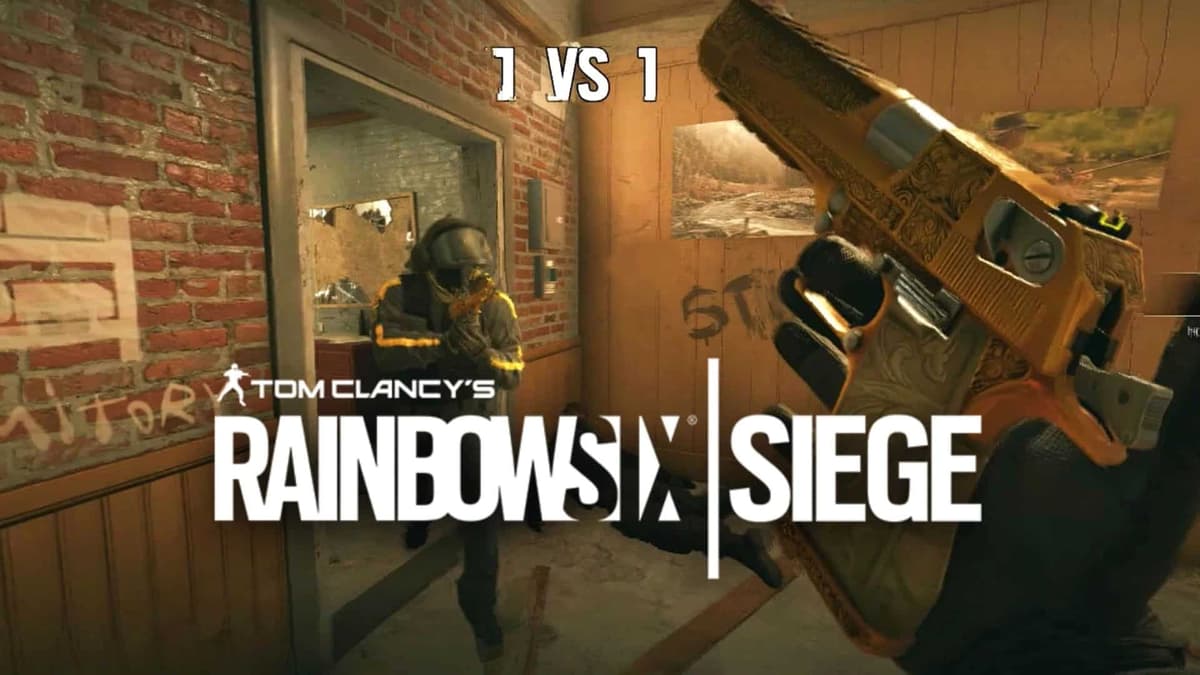 Rainbow Six Siege's golden gun arcade mode