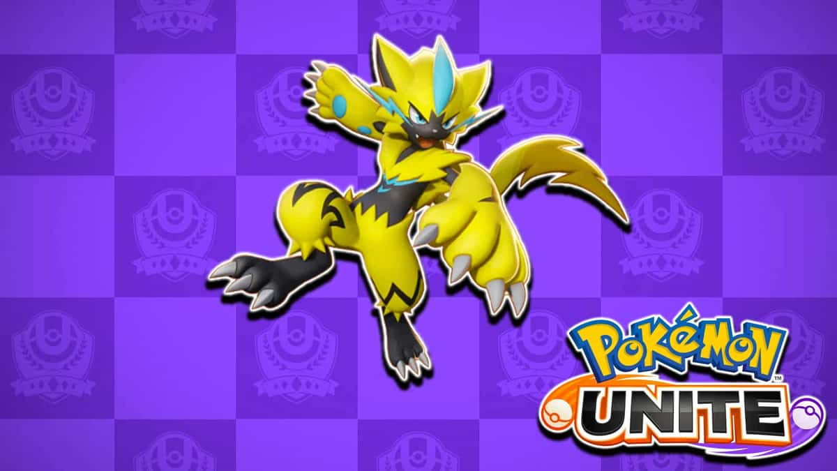 Pokemon Unite zeraora Build