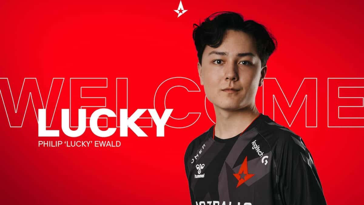 Astralis sign Lucky