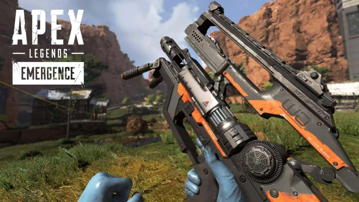 L-STAR in Apex Legends with Season 10 logo