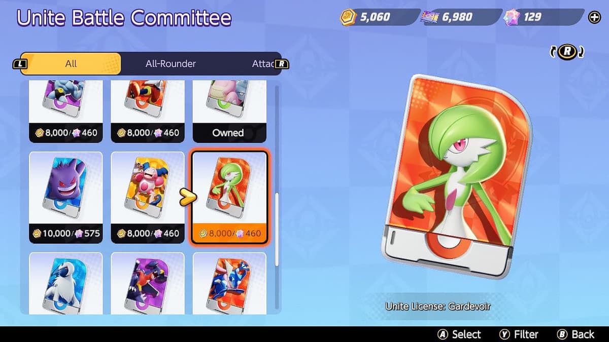 Pokemon Unite Gardevoir License store