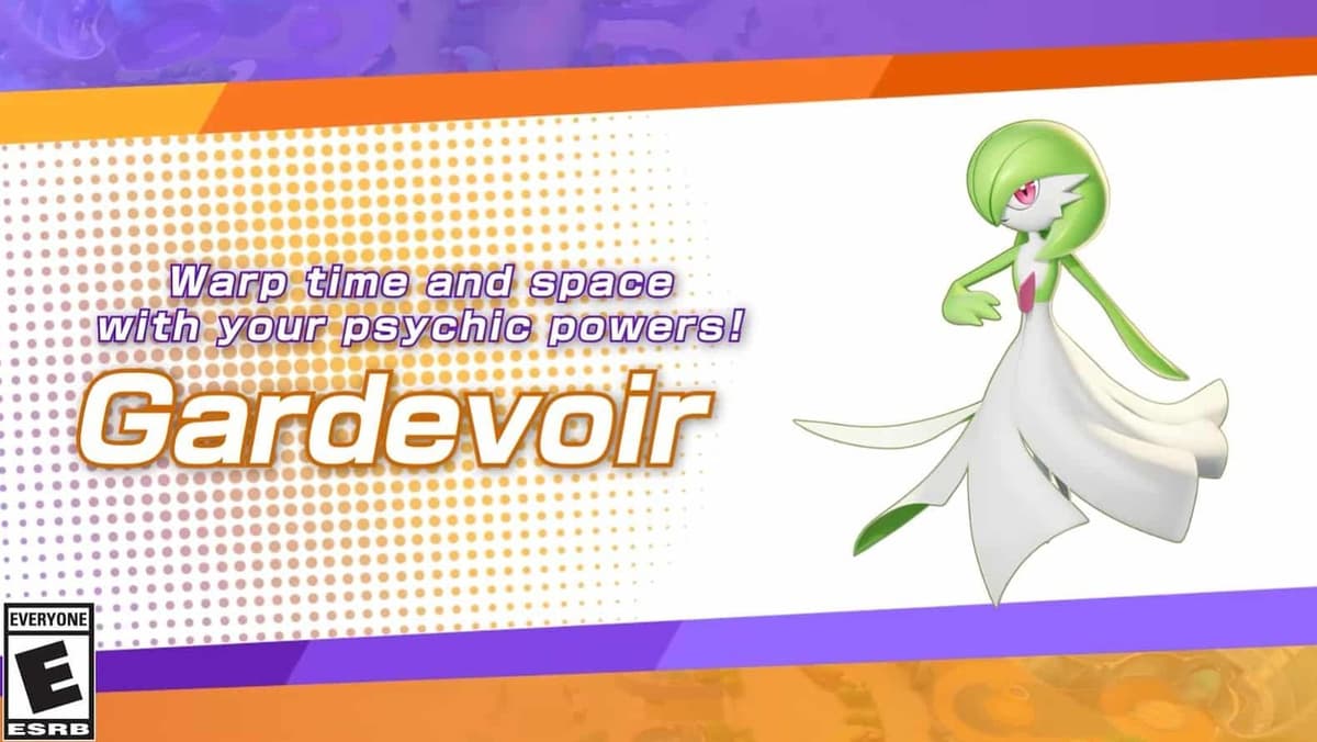 Pokemon Unite Gardevoir announcement trailer