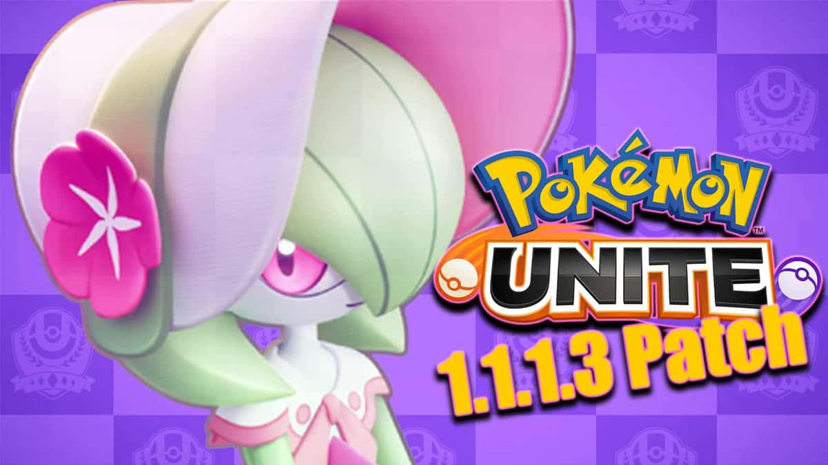 Pokemon Unite Patch 1.1.1.3 Gardevoir