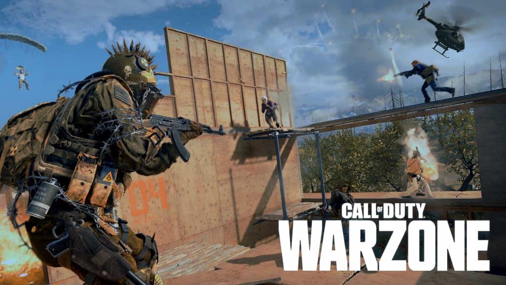 players shoot each other in cod warzone