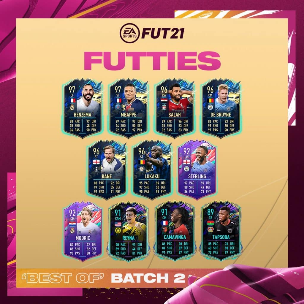 FIFA 21 Futties Team 2 Reveal