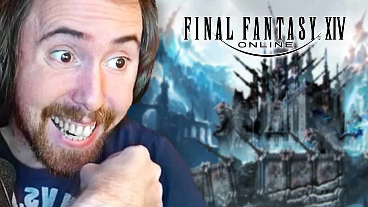 Asmongold left speechless after FFXIV fans set up huge Heavensward surprise for Twitch star