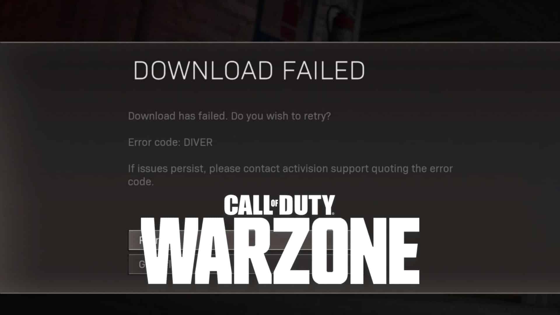 How to fix Warzone&rsquo;s diver error 6 code - Dexerto