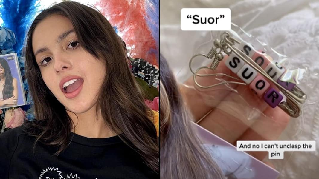 Olivia Rodrigo and Sour Merch