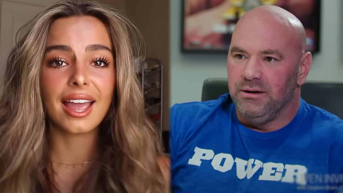 Dana White speaks on addison rae donald trump