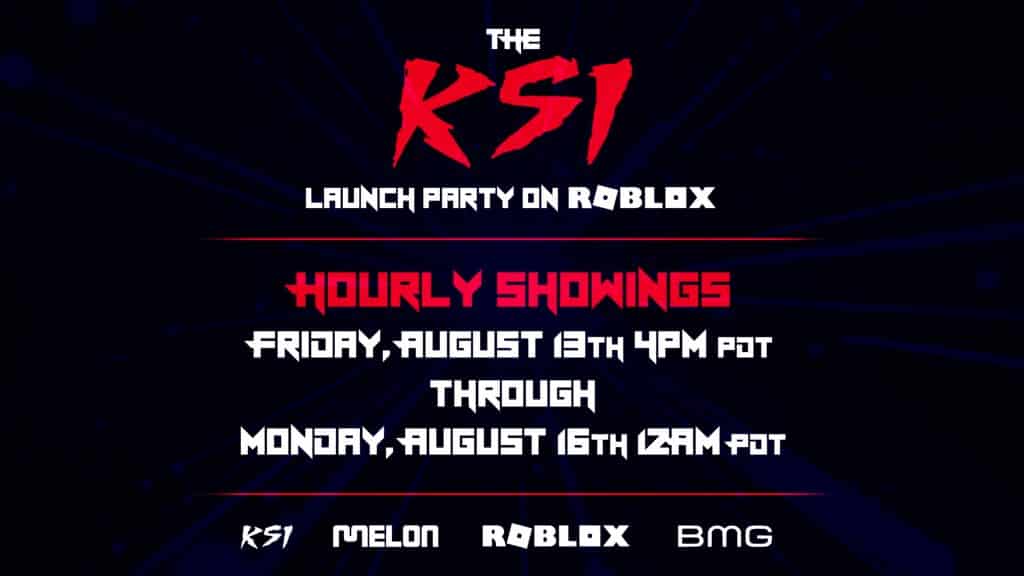 KSI Roblox show