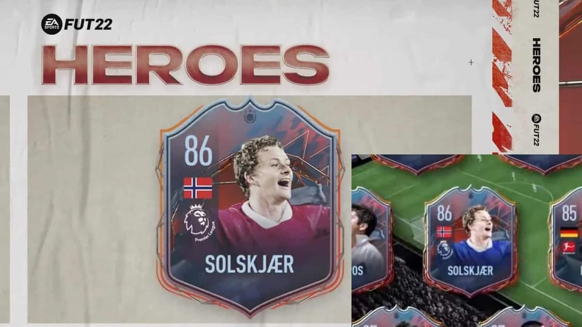 fifa 22 fut heroes card solskjaer