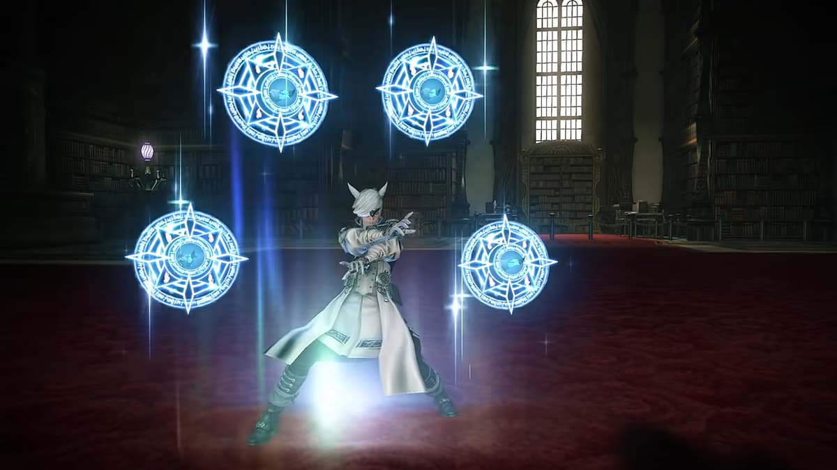 FFXIV spell casting