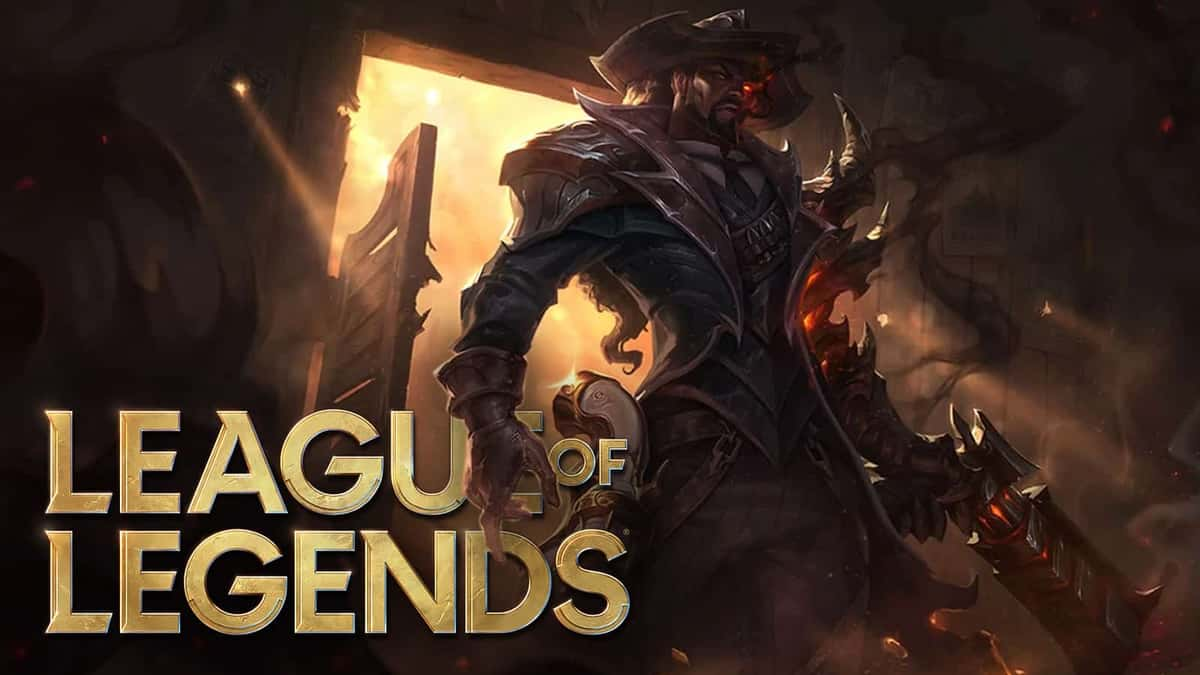 Gunslinger Lucian stands in front of League of Legends patch 11.17 changes.