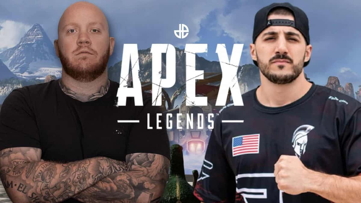 timthetatman and nickmercs playing apex legends