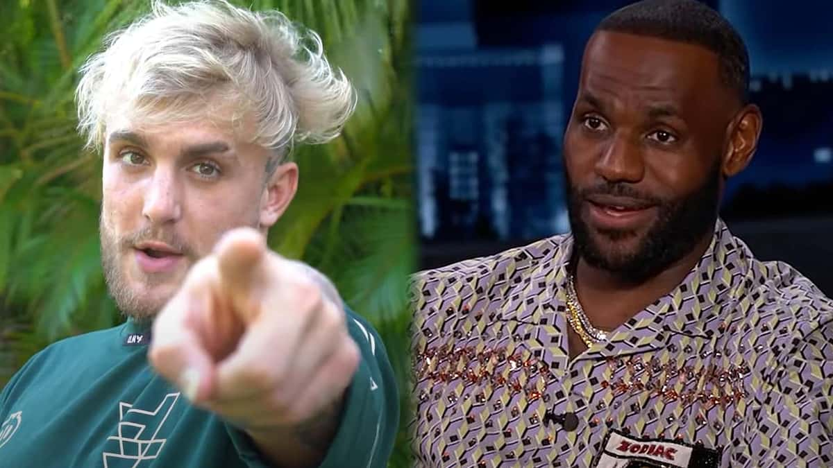 Jake Paul invites Lebron to Tyron Woodley match