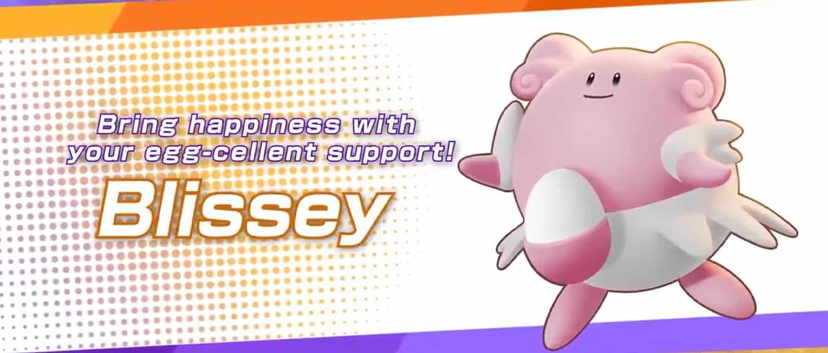 Pokemon Unite Blissey Trailer art