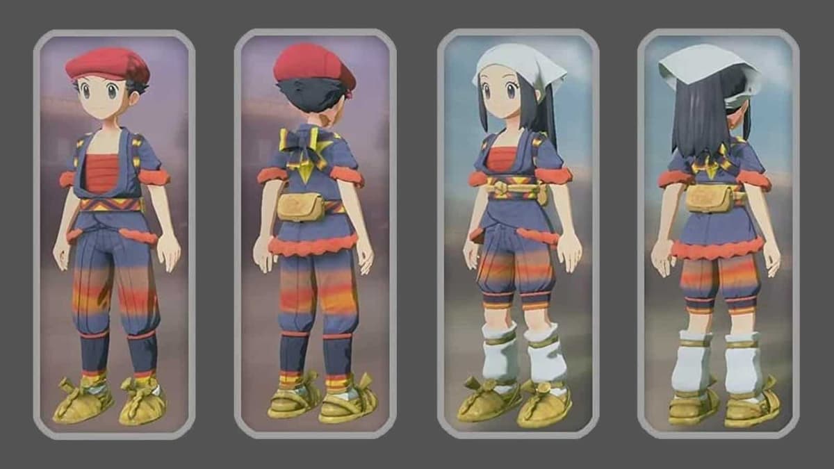 pokemon legends arceus garchomp outfit