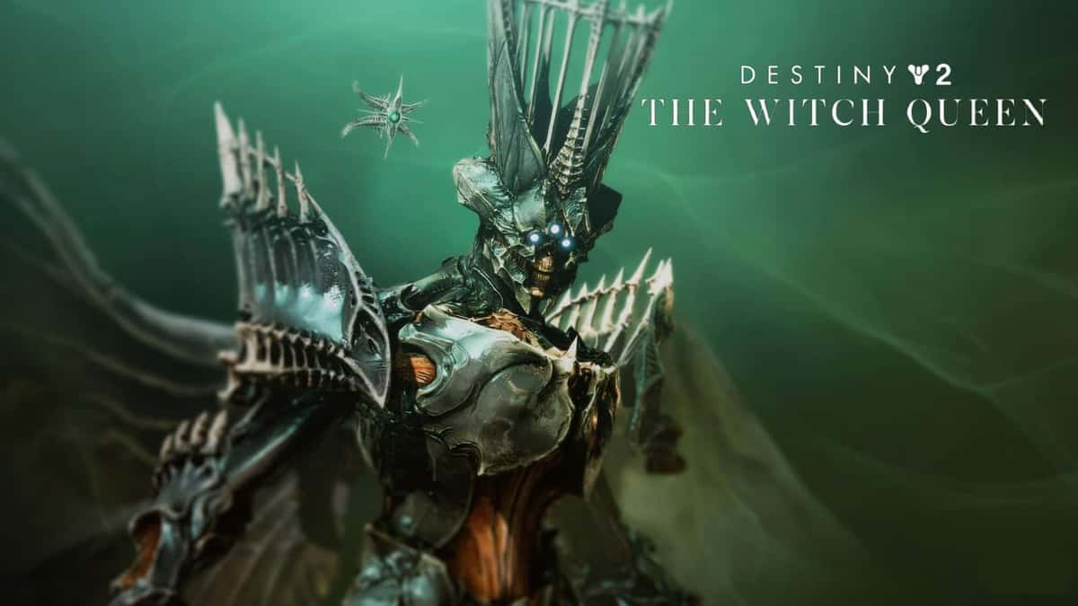 Destiny 2's Witch Queen stares menacingly off into the distance.