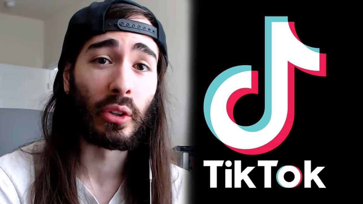 Moistcr1tikal next to TikTok logo