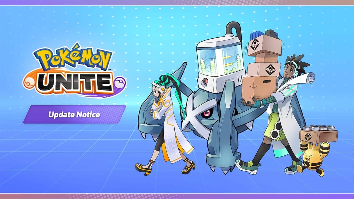 Pokemon Unite patch update art