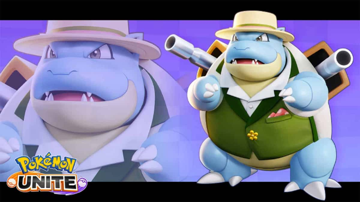 Pokemon Unite blastoise holowear