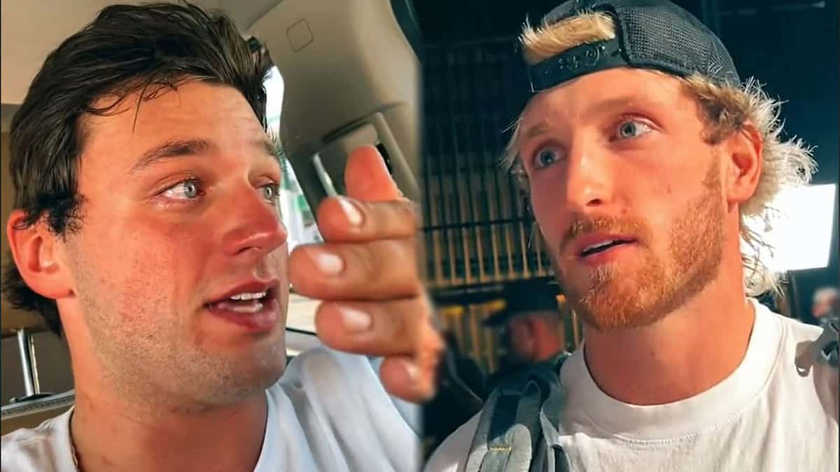 TikToker goes viral for crying Logan Paul job