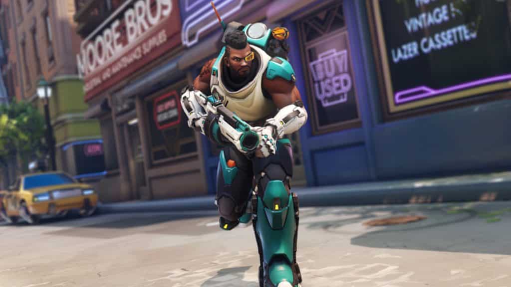 Overwatch 2 Baptiste runs in New York