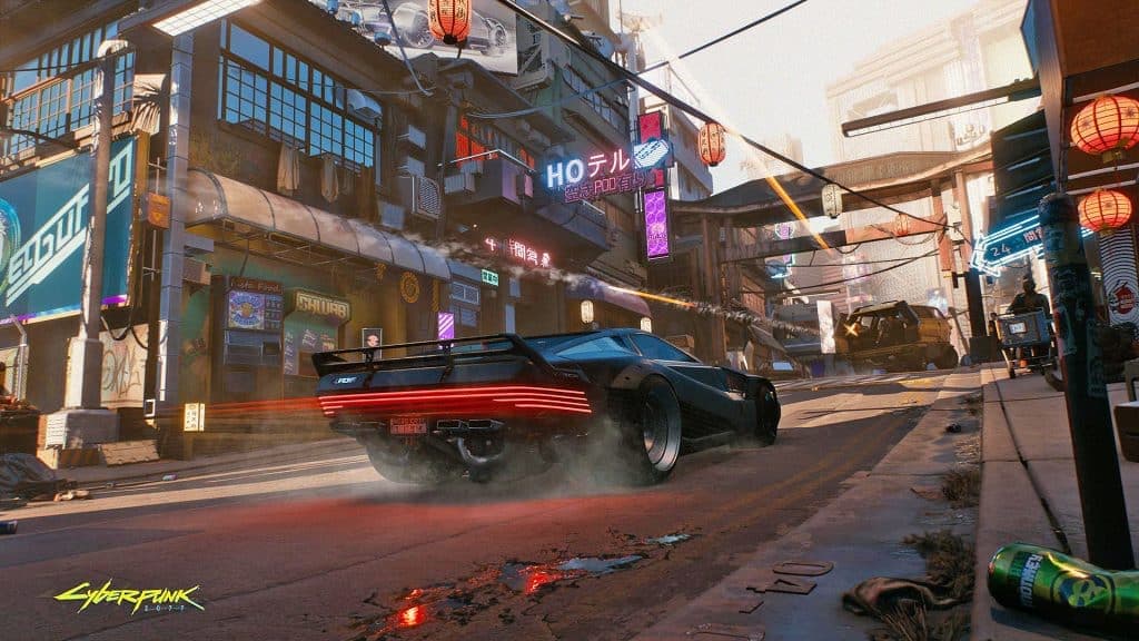 cars in cyberpunk