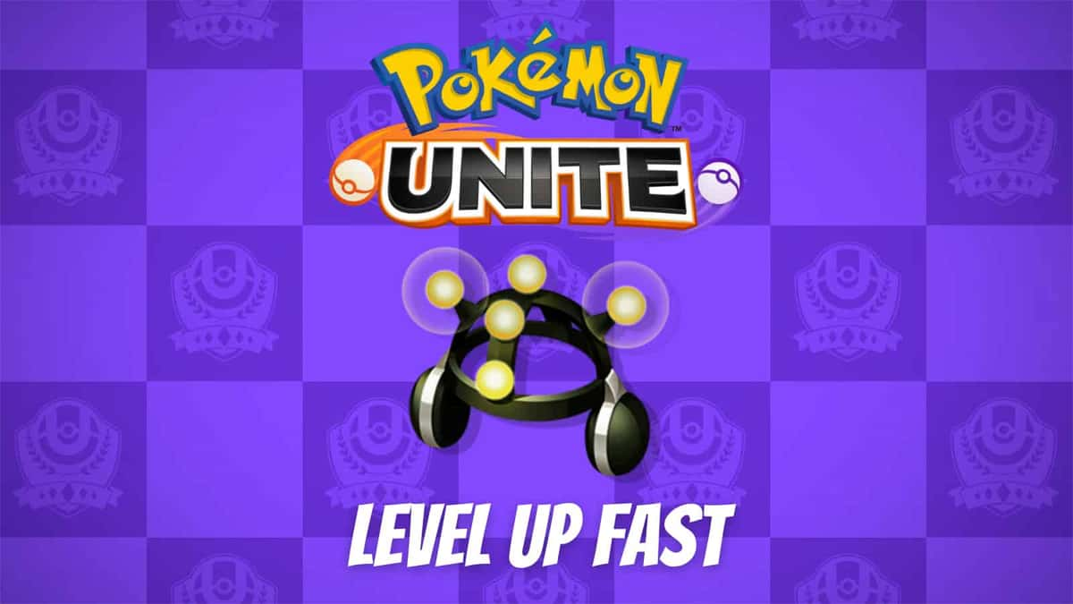 how to level up fast in Pokemon Unite