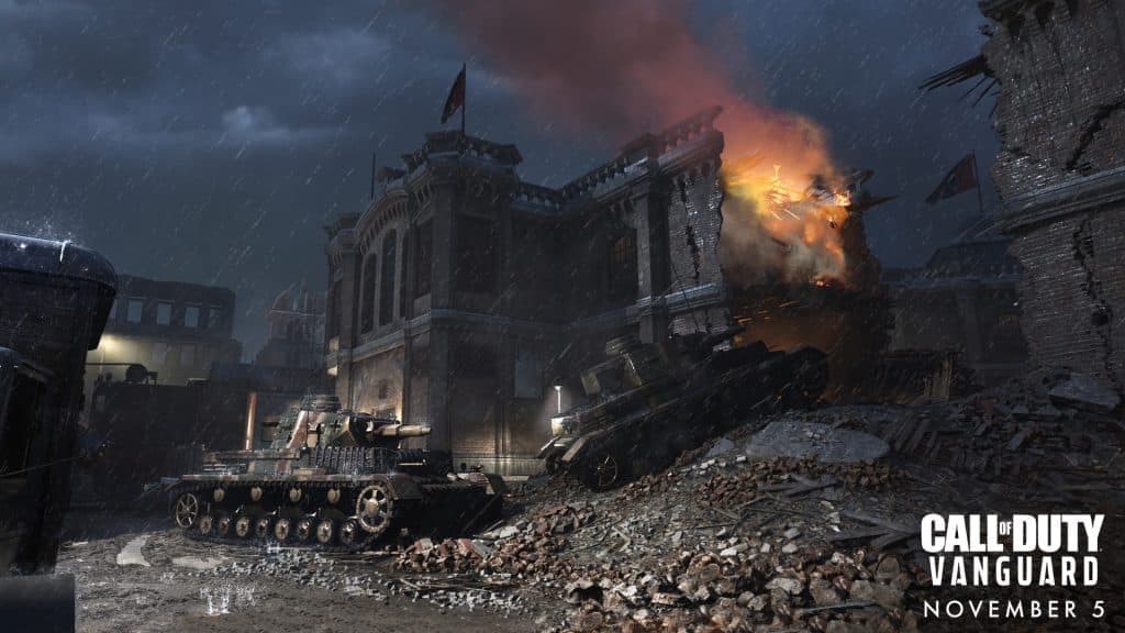 CoD Vanguard Battle of Berlin map