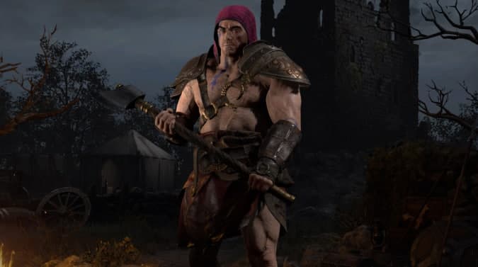 Diablo 2 Resurrected Barbarian