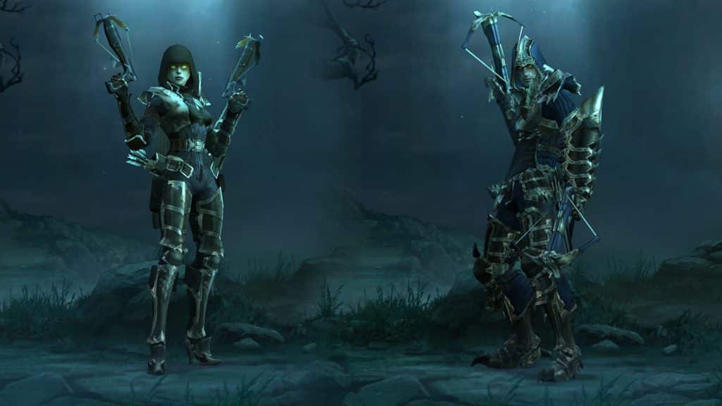 The Demon Hunter class in Diablo 3